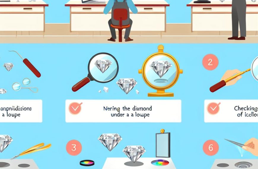 Hur man kontrollerar äktheten på diamanter i smycken