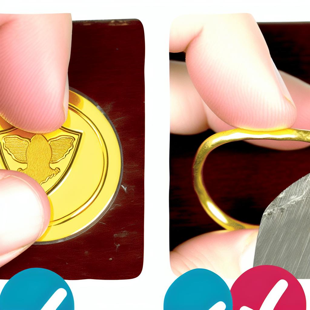 Vad är skillnaden mellan guldpläterade och äkta guld?