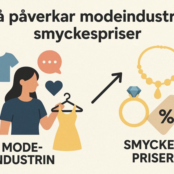 Så påverkar modeindustrin smyckespriser