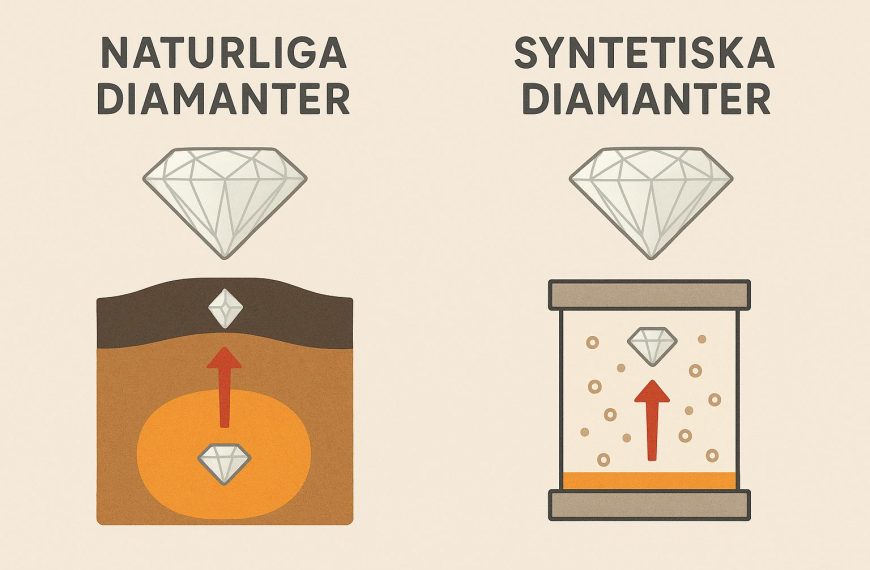 Vad är skillnaden mellan naturliga och syntetiska diamanter?