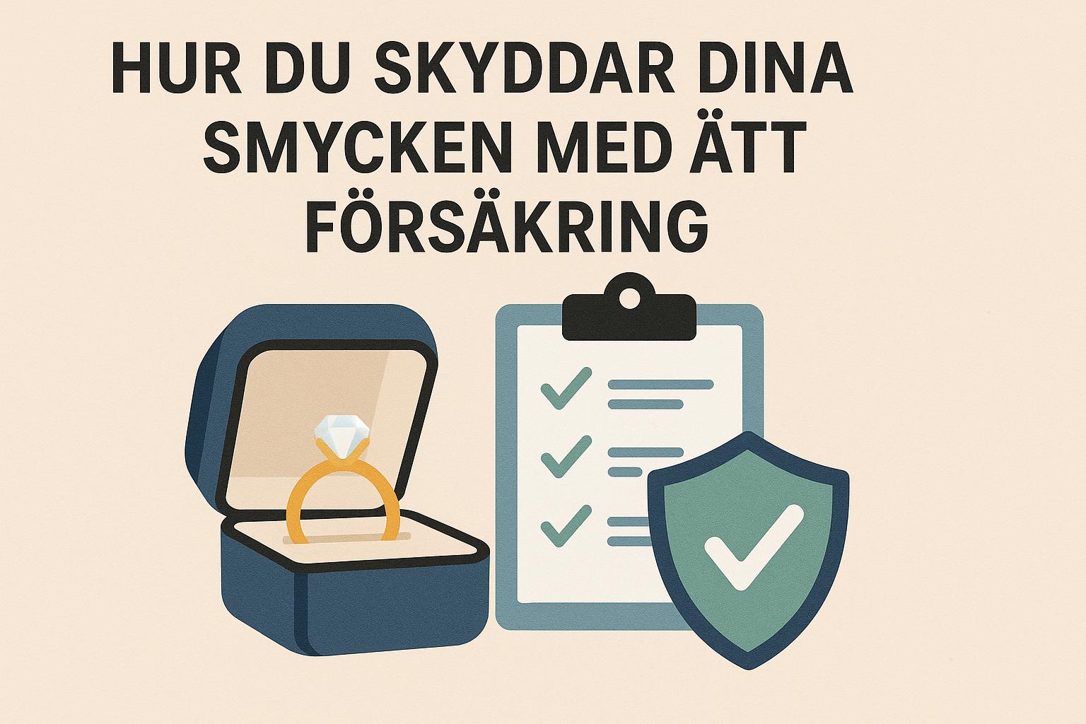 Hur du skyddar dina smycken med rätt försäkring